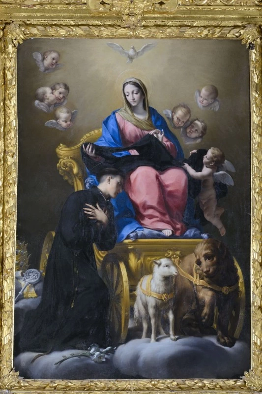 Francesco Mancini 41 Visione di San Filippo Benizi diocesi di Urbino