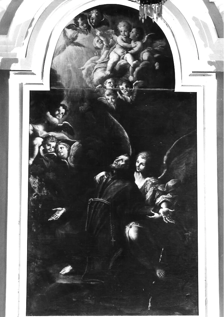 Francesco Mancini 58 estasi di San Francesco d'Assisi Chiesa di san Agostino, Matelica