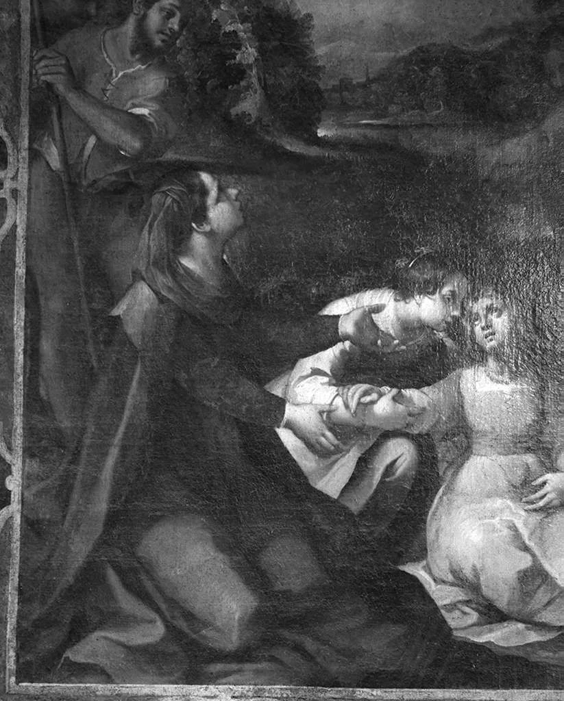 Rutilio Manetti 55 Madonna del Rosario con San Domenico e Santa Caterina San Quirico d'Orcia, Siena