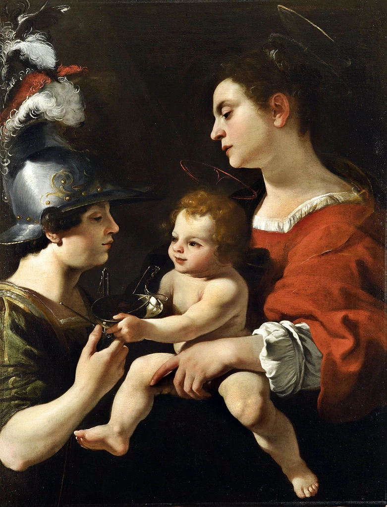 Rutilio Manetti 94 Vergine col Bambino e San Michele Arcangelo