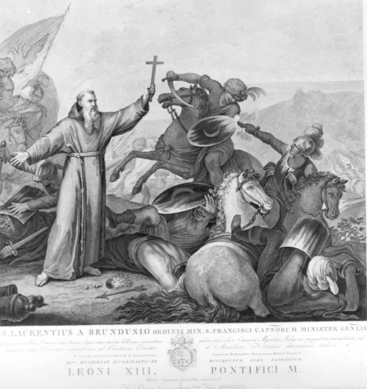 Francesco Manno 52 S. Lorenzo da Brindisi ferma dei cavalieri Roma