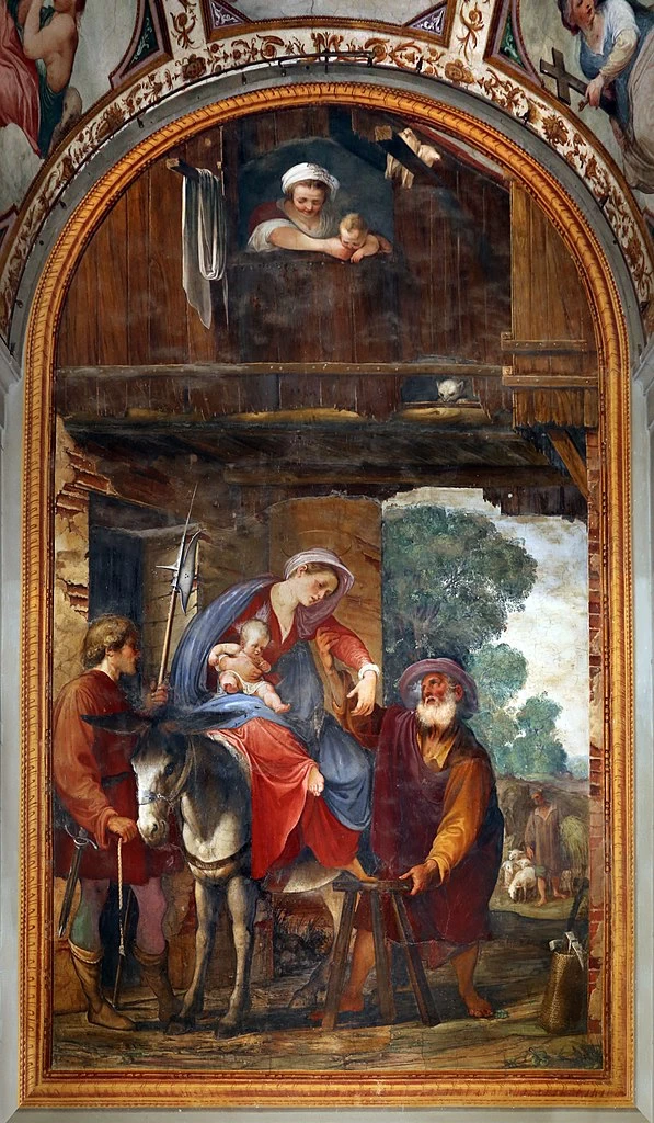 Giovanni Mannozzi 10 Accademia di Belle Arti Cappella della Crocetta o di Giovanni da san Giovanni Fuga in Egitto