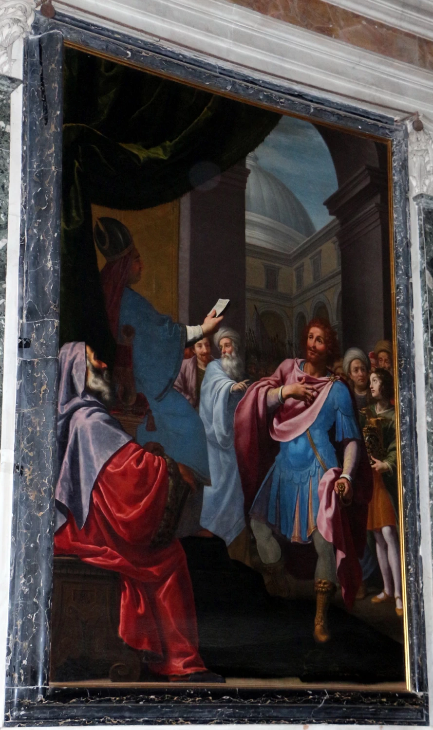Giovanni Mannozzi 114 Conversione di san Paolo. Volta Duomo (Volterra) Partenza di san Paolo