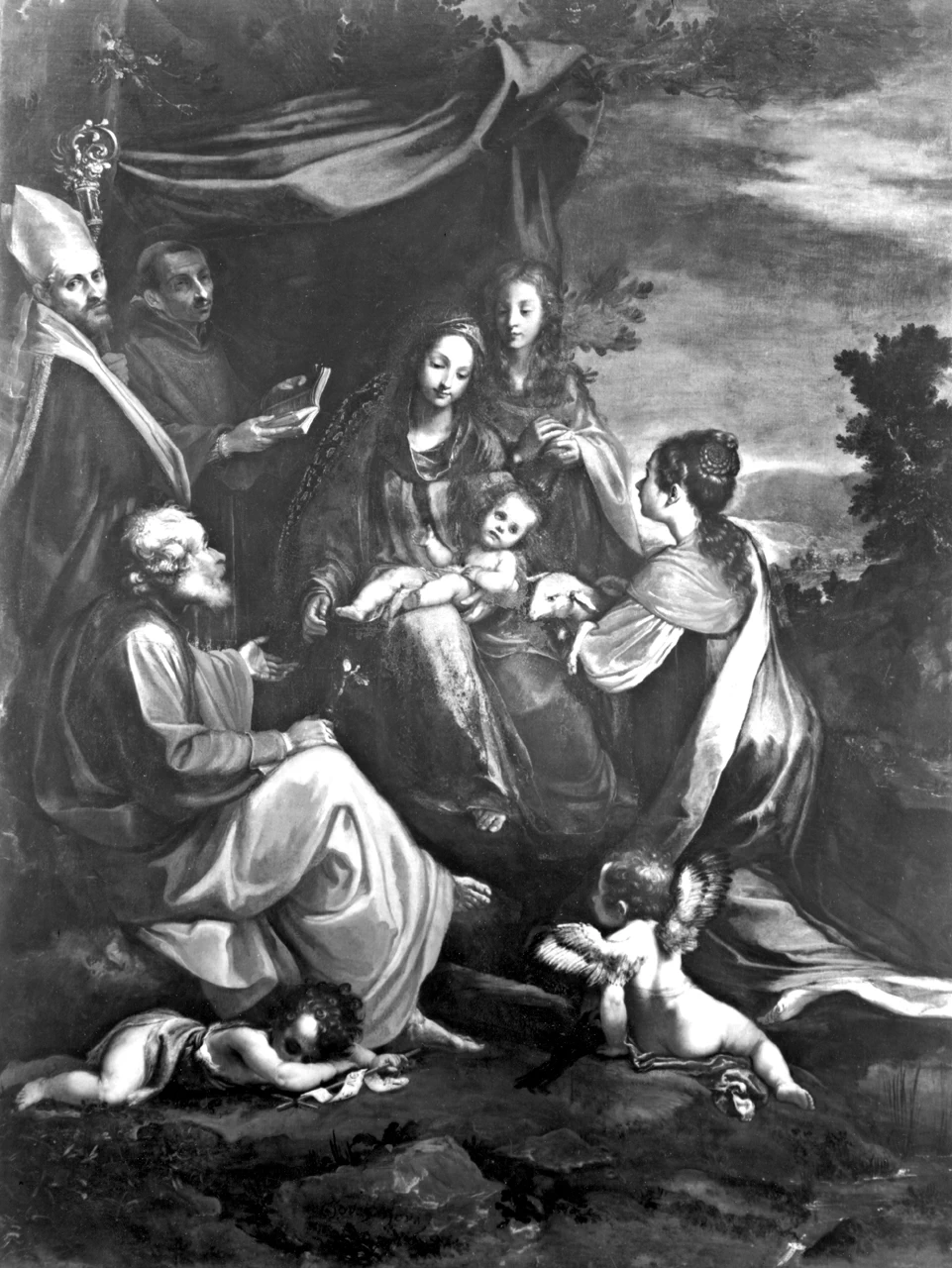 Giovanni Mannozzi 166 Madonna col Bambino Convento delle Sperandie, Siena