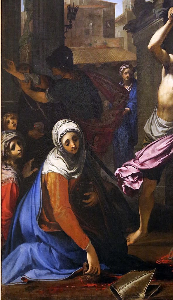 Giovanni Mannozzi 169 Martirio di san Biagio dettaglio