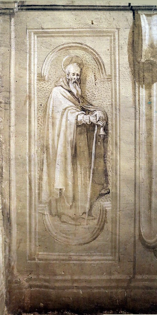 Giovanni Mannozzi 57 Cappella Brancadoro Majnoni Guicciardini, 1621, Antonio abate Villa Guicciardini Majnoni (Vico d'Elsa)