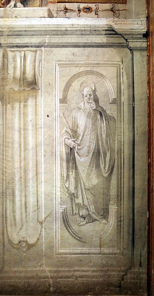 Giovanni Mannozzi 68 Cappella Brancadoro Majnoni Guicciardini, 1621, san Benedetto Villa Guicciardini Majnoni (Vico d'Elsa)