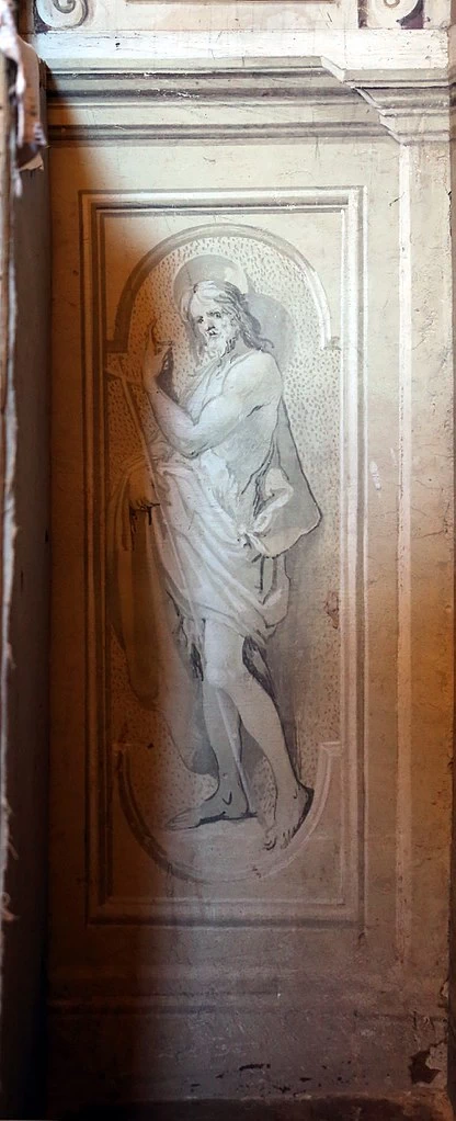 Giovanni Mannozzi 69 Cappella Brancadoro Majnoni Guicciardini, 1621, san Giovanni Battista Villa Guicciardini Majnoni (Vico d'Elsa)
