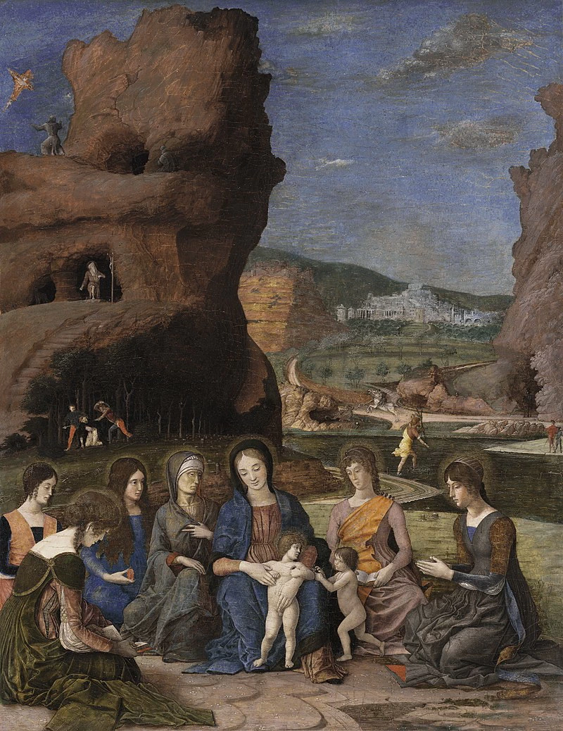 La Vergine col Bambino e sante