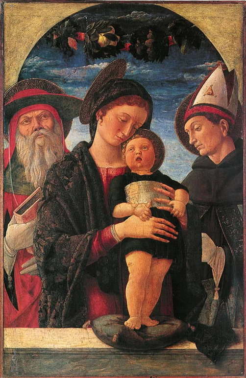 Madonna col Bambino e santri