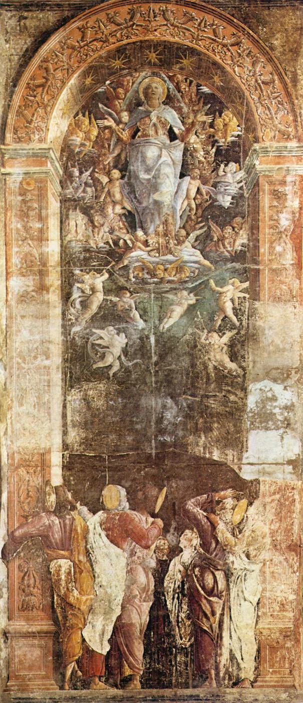 Assunzione della Vergine - Cappella Ovetari, Chiesa degli Eremitani, Padua