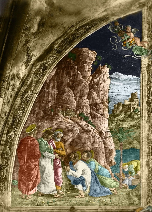Vocazione di san Giacomo - Cappella Ovetari