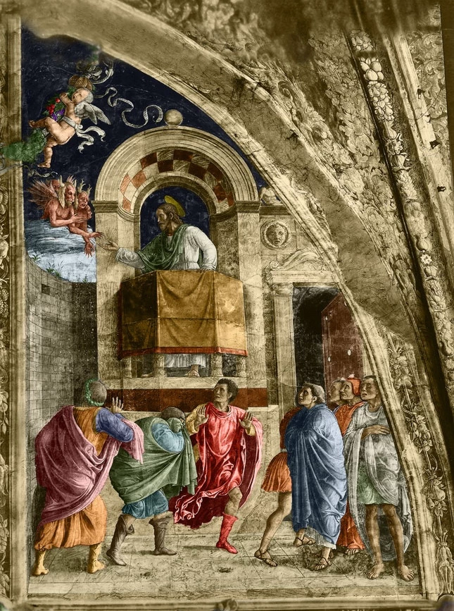 Predica di san Giacomo - Cappella Ovetari