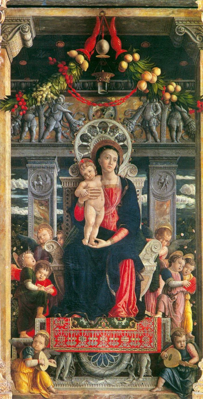 Polittico di San Zeno - dettaglio, San Zeno, Verona
