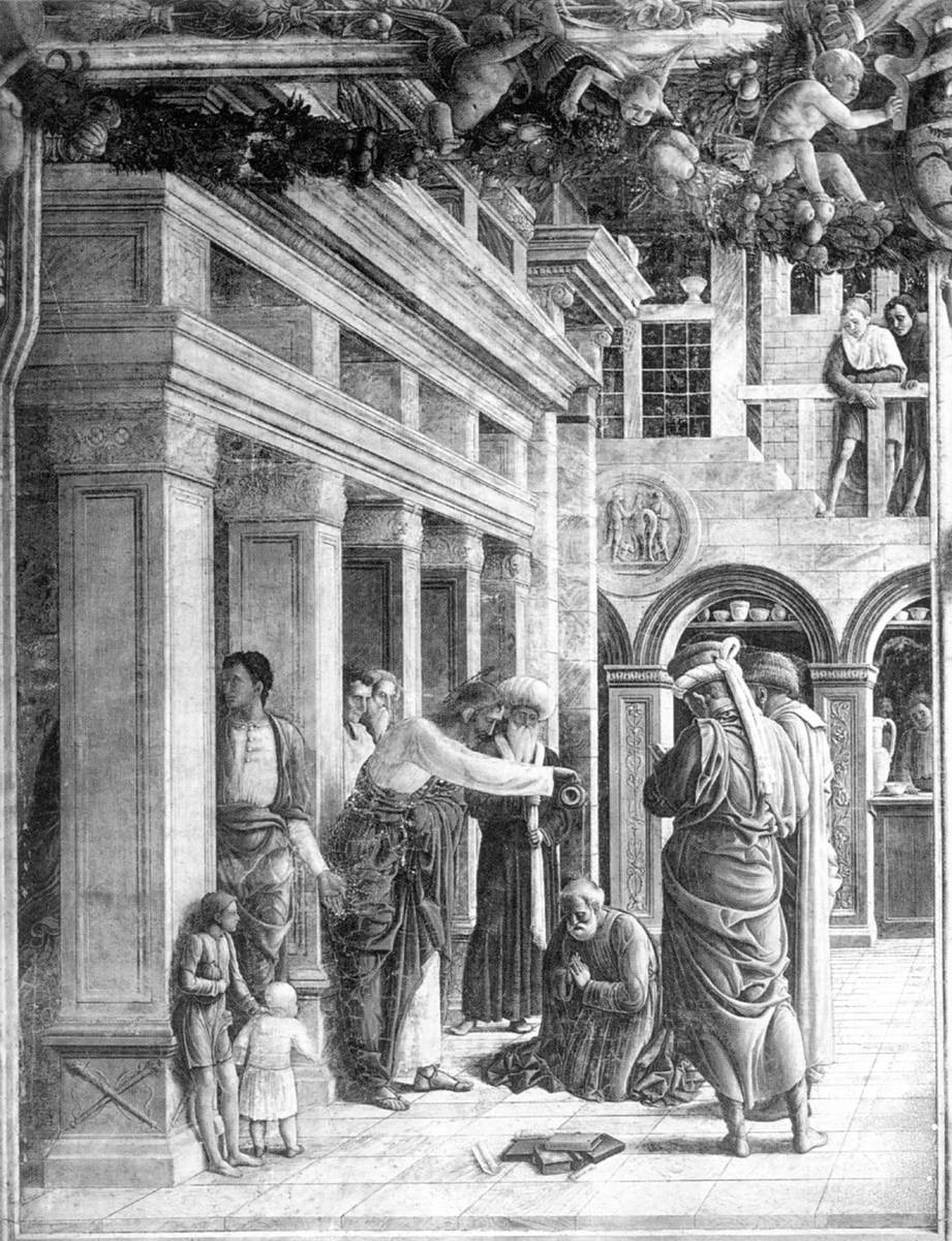 Scene della vita di San Giovanni - Cappella Ovetari, Chiesa degli Eremitani, Padua