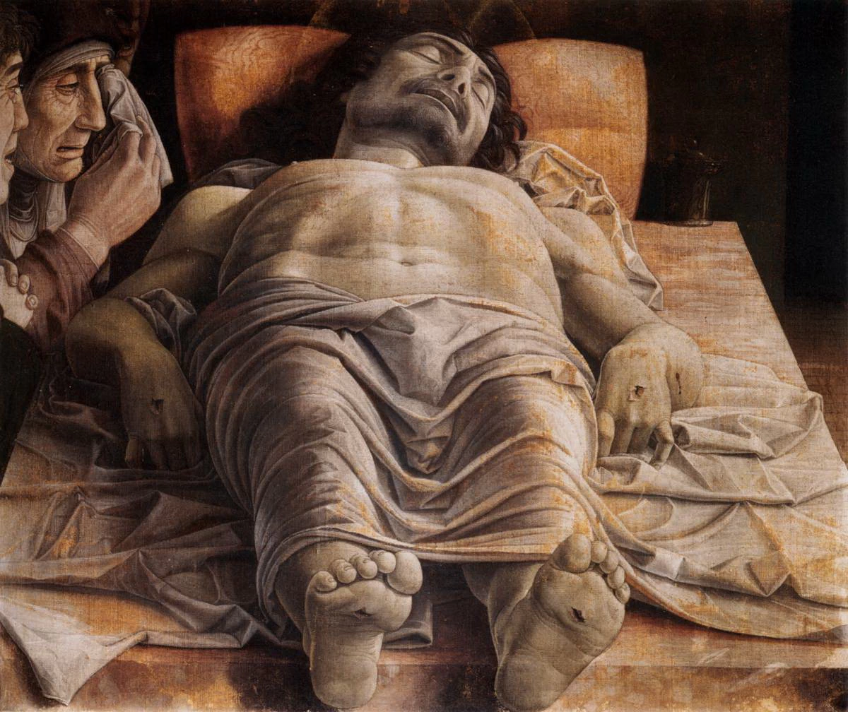 Cristo Morto - Pinacoteca di Brera, Milano