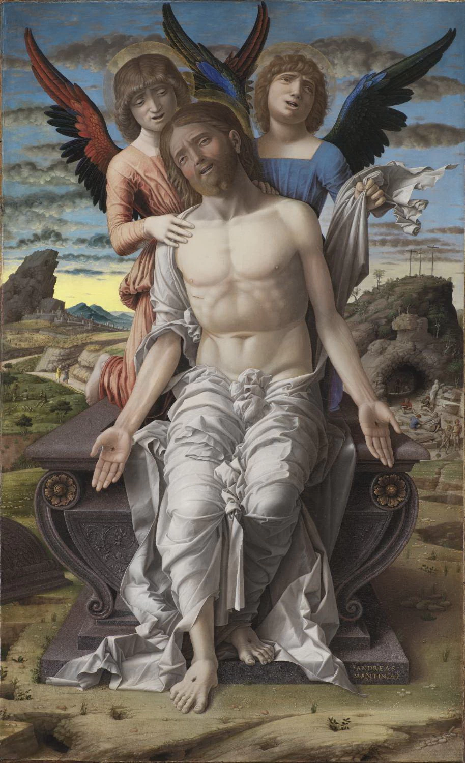 Cristo risorto tra angeli - Statens Museum for Kunst, Copenhagen