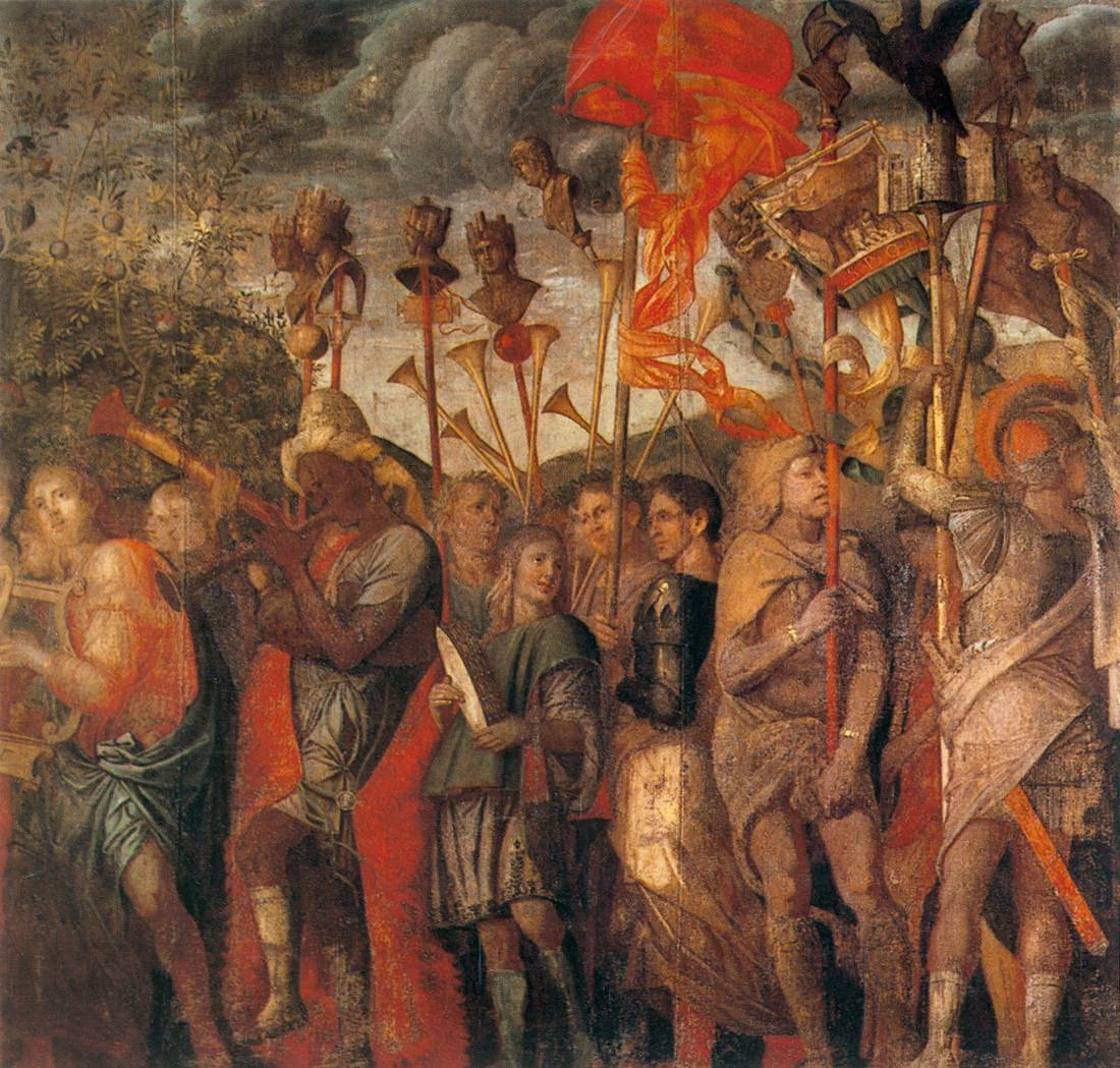 Il trionfo di Cesare - scena 8, Royal Collection, Hampton Court