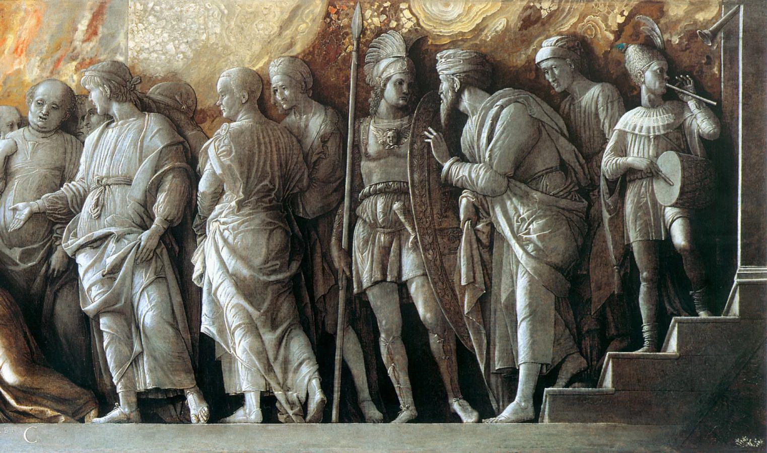 Introduzione del Culto di Cibele a Roma - dettaglio, National Gallery, London