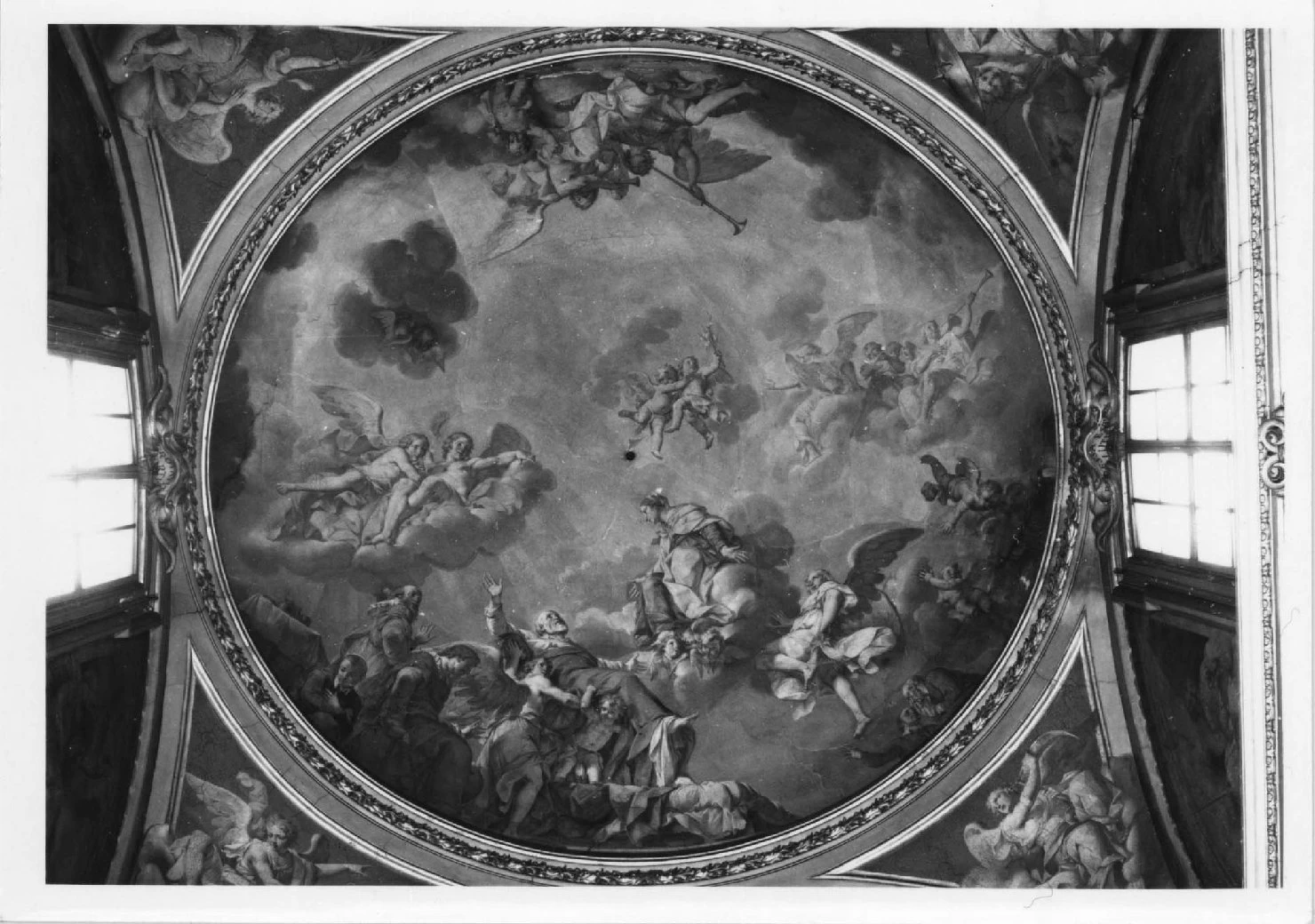 Giuseppe Marchesi 57 San Filippo Neri ha la visione della Madonna con Bambino Chiesa di S. Maria di Galliera, Bologna