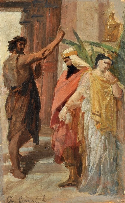 Giacomo Martinetti 16 San Giovanni rimprovera Erode ed Erodiade, 1843