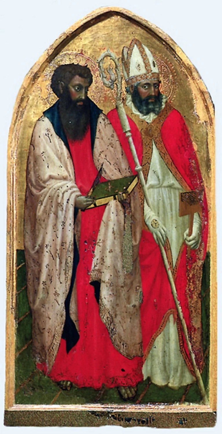 41 Masaccio (1422), San Bartolomeo e San Biagio beweb