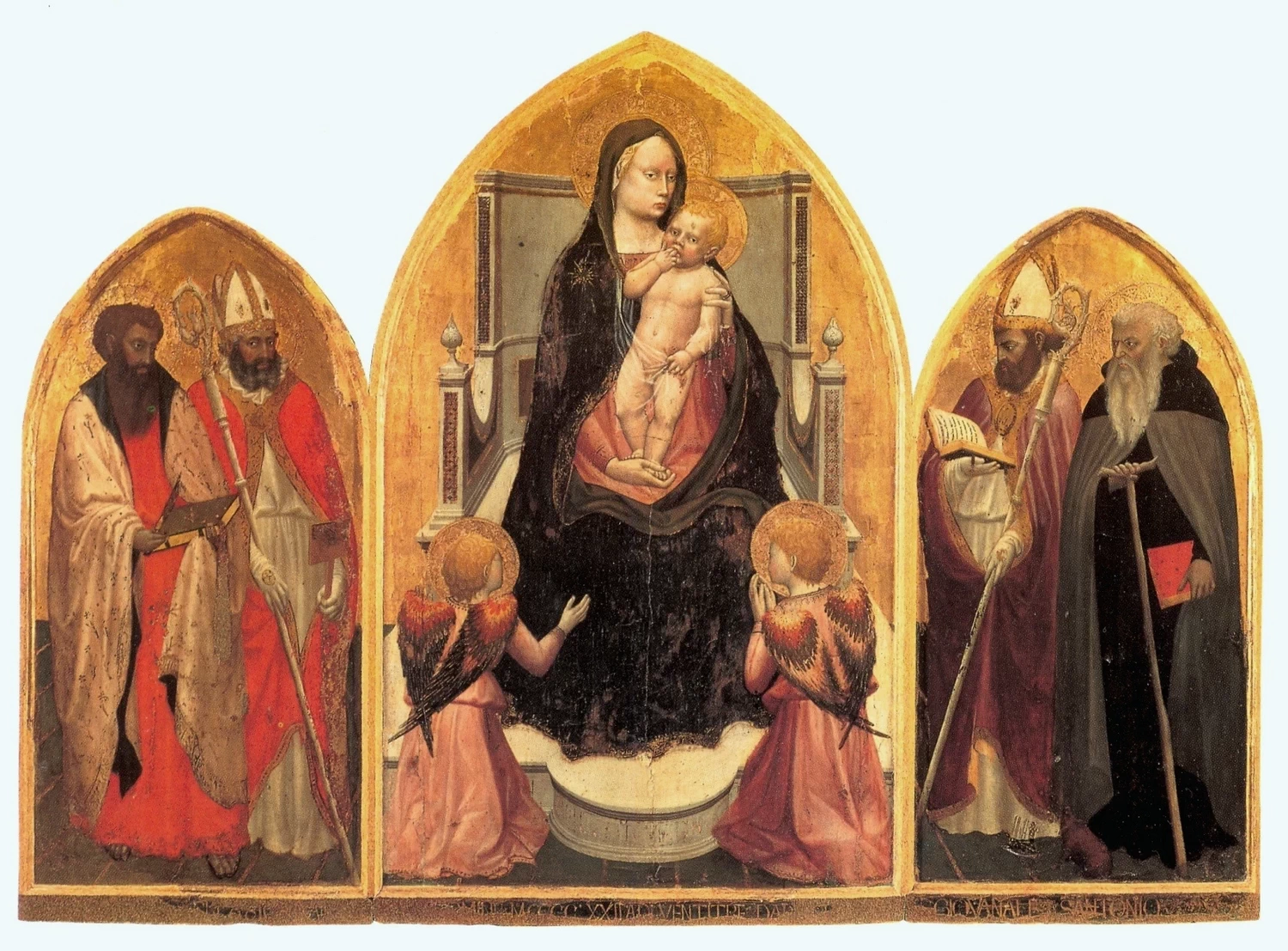 42 Masaccio (1422), Trittico di San Giovenale San Pietro, Cascia di Reggello, Firenze