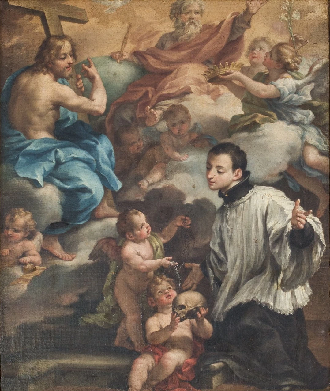 Ludovico Mazzanti 74 San Luigi Gonzaga in preghiera