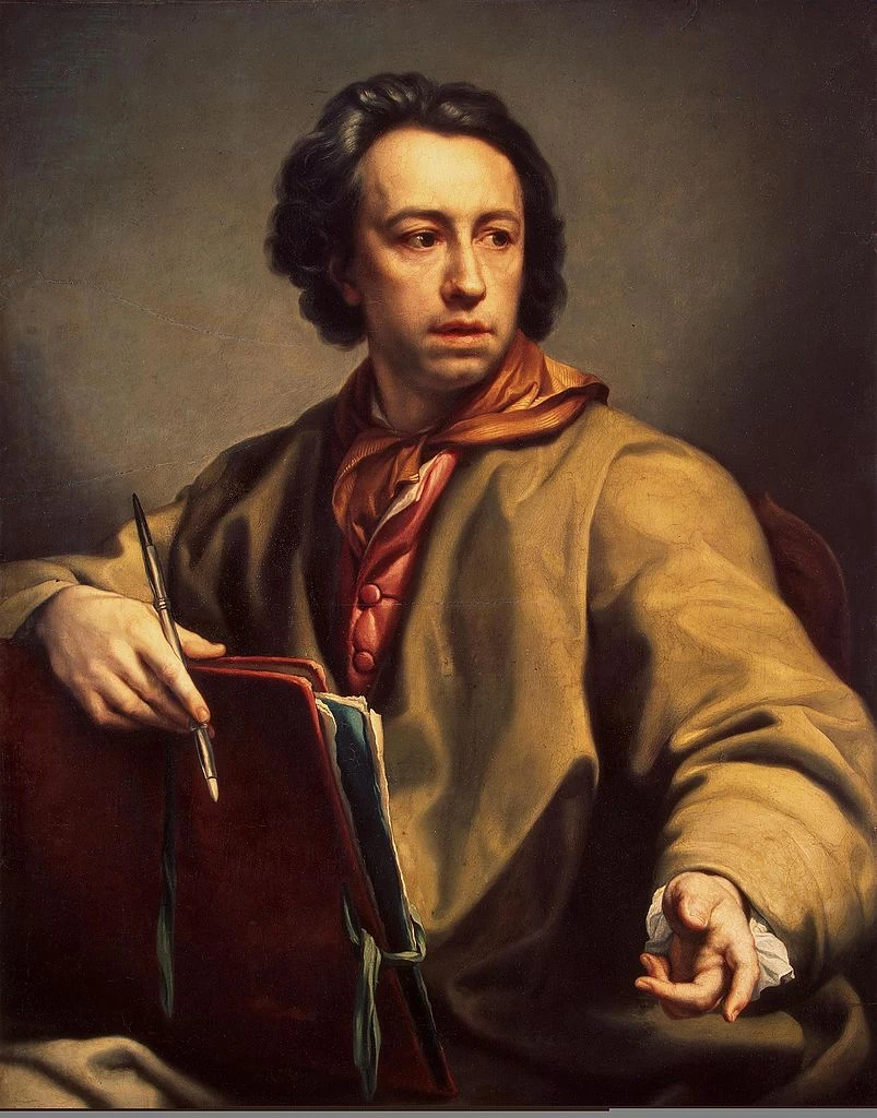 Anton Raphael Mengs 10 Autoritratto Hermitage, San Pietroburgo