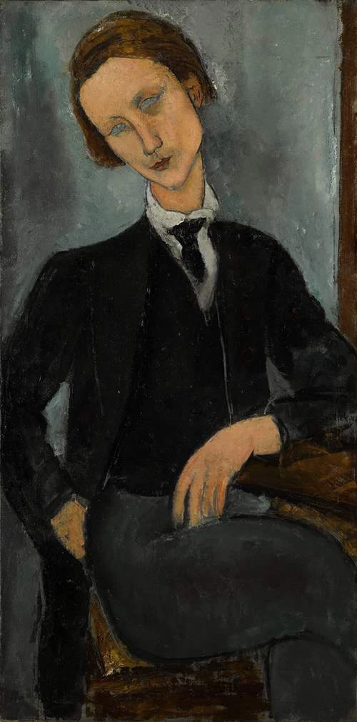 Amedeo Modigliani 199 Ritratto di Pierre Edouard Baranowski detto Barà Fine Arts Museums of San Francisco