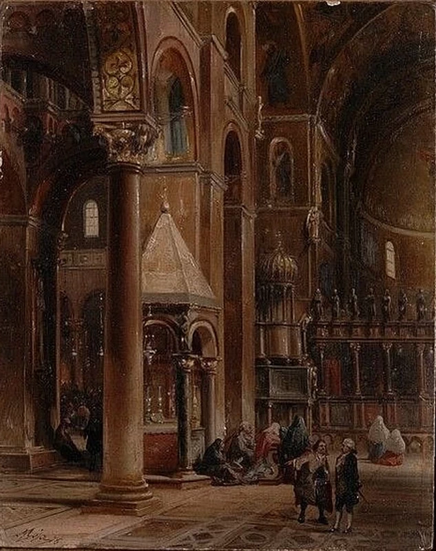 Federico Moja 35 Interno di San Marco a Venezia