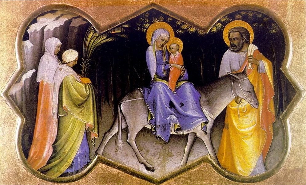 Fuga in Egitto8 - Lorenzo Monaco, Fuga in Egitto