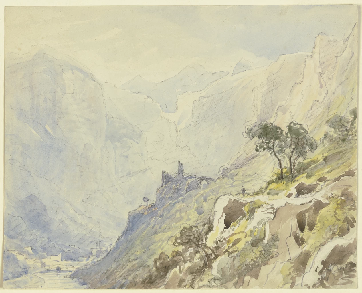 Carl Morgenstern 61 San Guglielmo il deserto Städelsches Kunstinstitut e Galleria Comunale, Francoforte