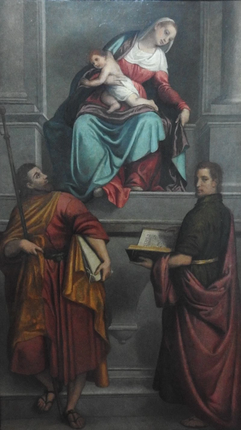 Madonna in trono con Santi Giacomo e Giuseppe