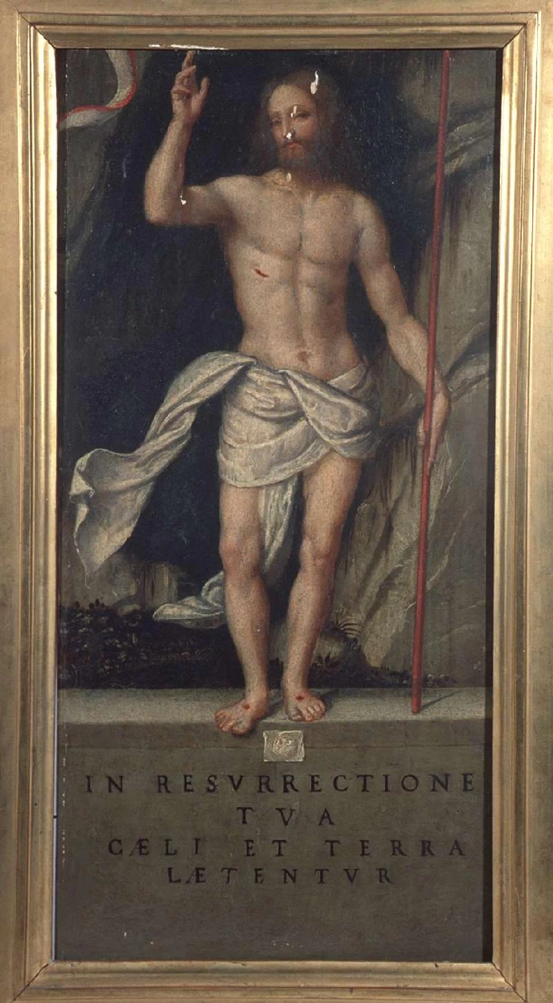 G.B. sec. XVI, Gesù Cristo risorto