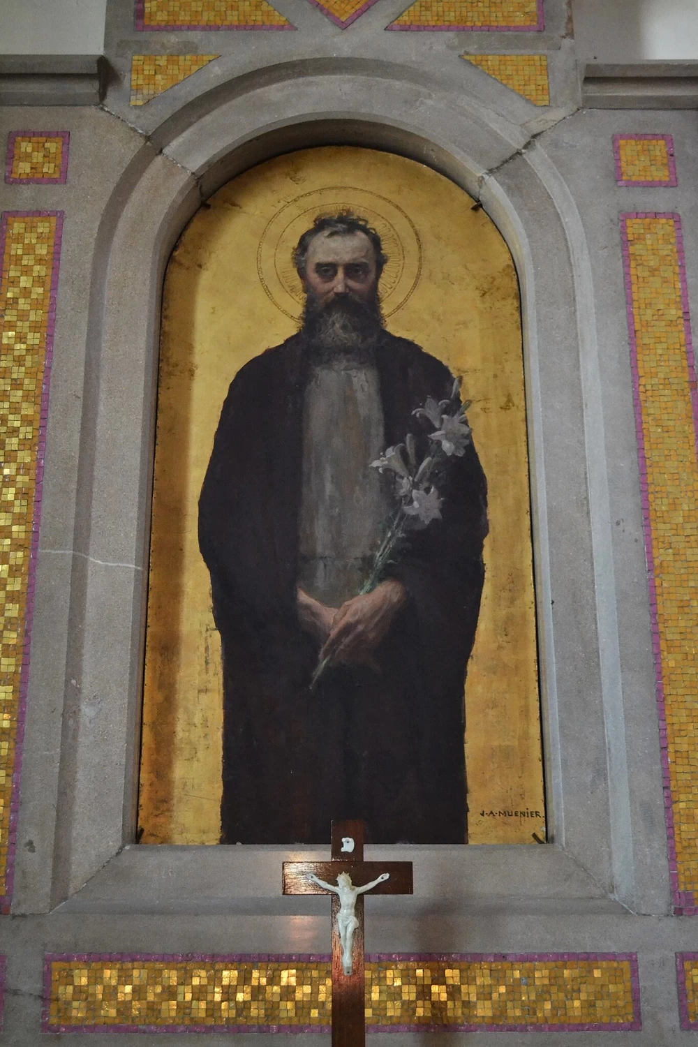 Jules Alexis Muenier 111 San Giuseppe, 1921 (Chiesa del Sacro Cuore di Vesoul)
