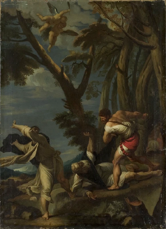 Jean Claude Naigeon 12 Il martirio di san Pietro da Verona copia Musée des beaux Arts de Dijon