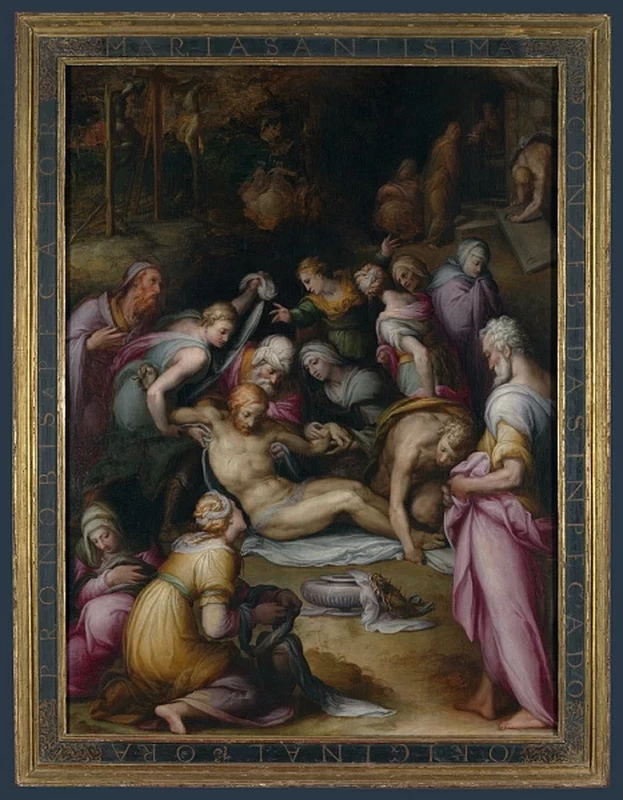 Giovanni Battista Naldini 52 Lamentazione sul corpo di Cristo National Gallery. Londra