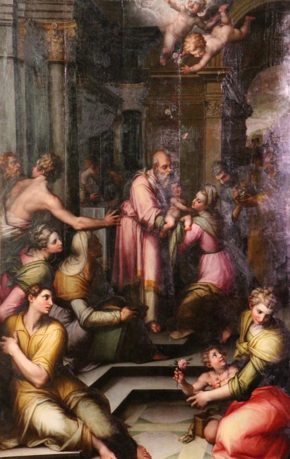 Giovanni Battista Naldini 78 Presentazione di Gesù al tempio Santa Maria Novella