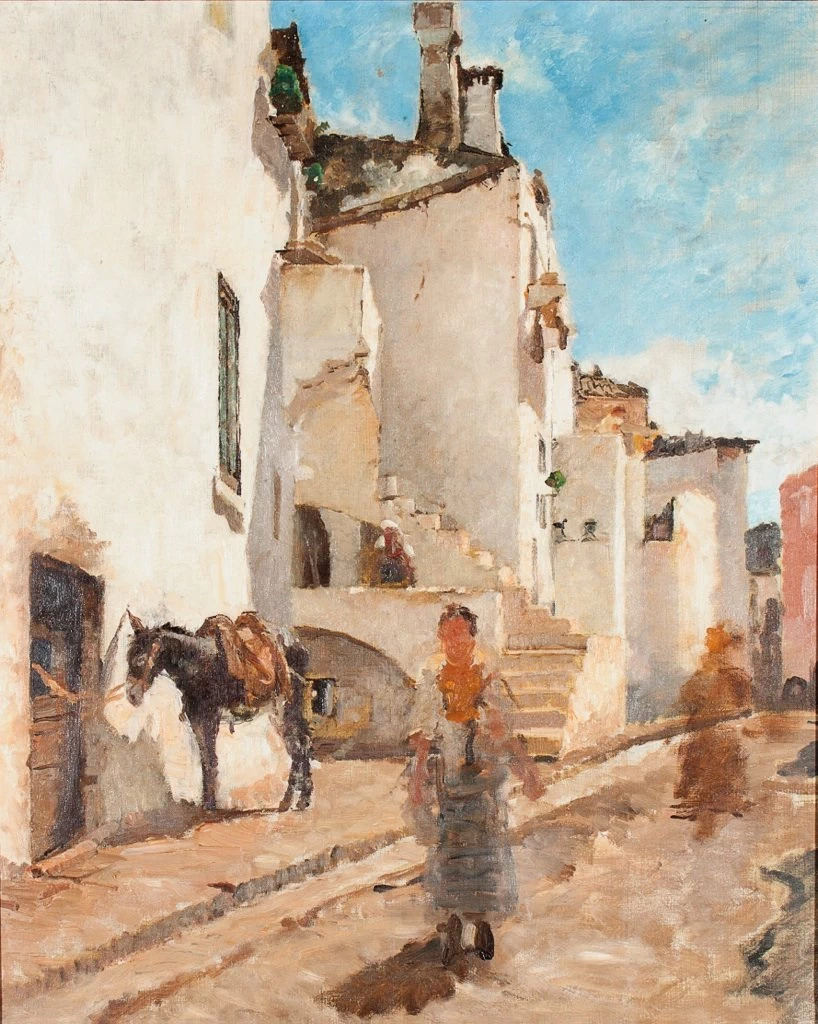 Francesco Netti 1 Uno scorcio di Santeramo