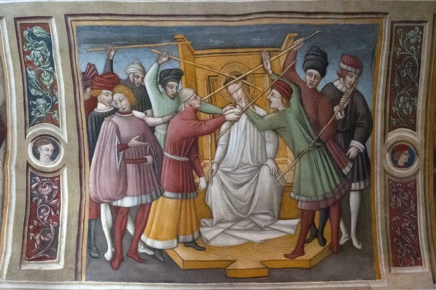 Flagellazione - chiesa di sant'Antonio abate, Cascia (PG)