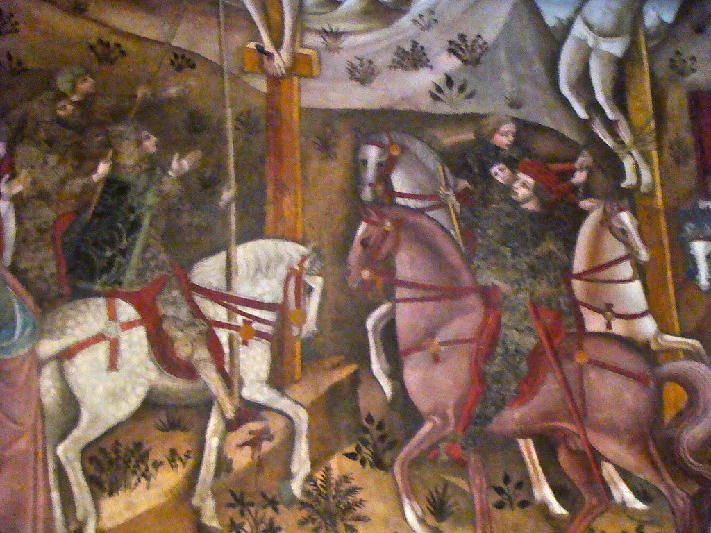 Ciclo di affreschi della passione di Cristo del Coro, Chiesa di Sant'Antonio abate, Cascia