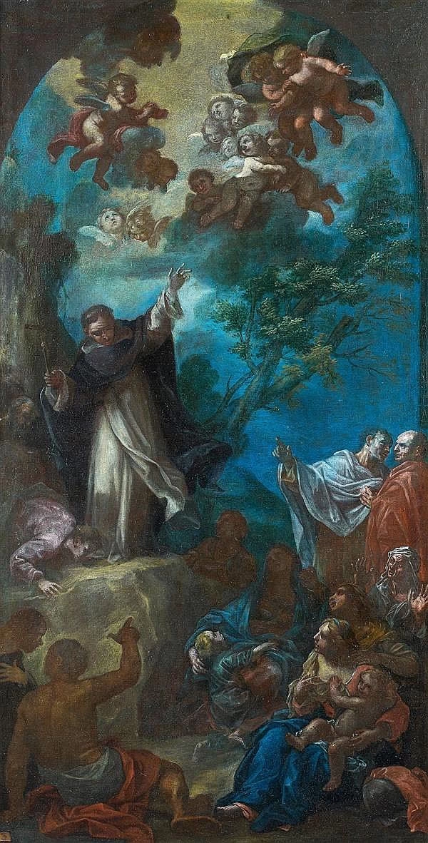Giovanni Odazzi 89 La predicazione di San Vincenzo Ferrier