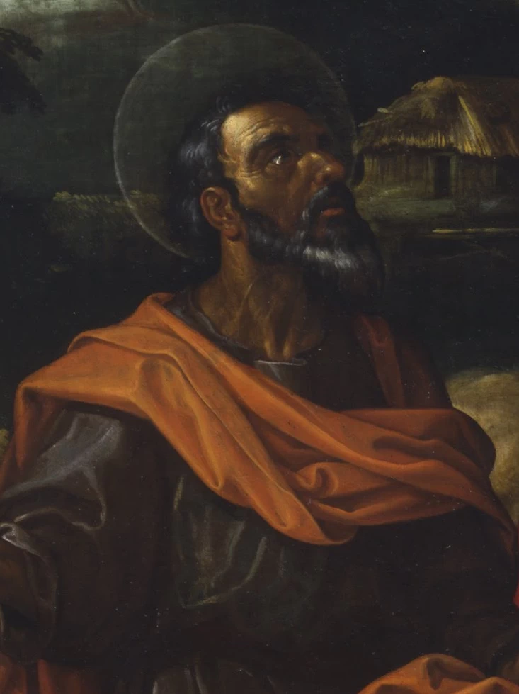 San Gioacchino e Sant'Anna dettaglio
