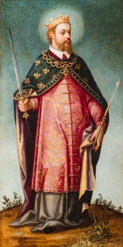 San Luigi, re di Francia Museo di belle Arti, Siviglia