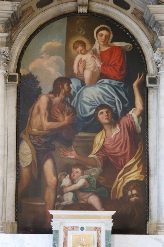 Alessandro Varotari, il Padovanino 168 Madonna con Gesù Bambino e santi 1