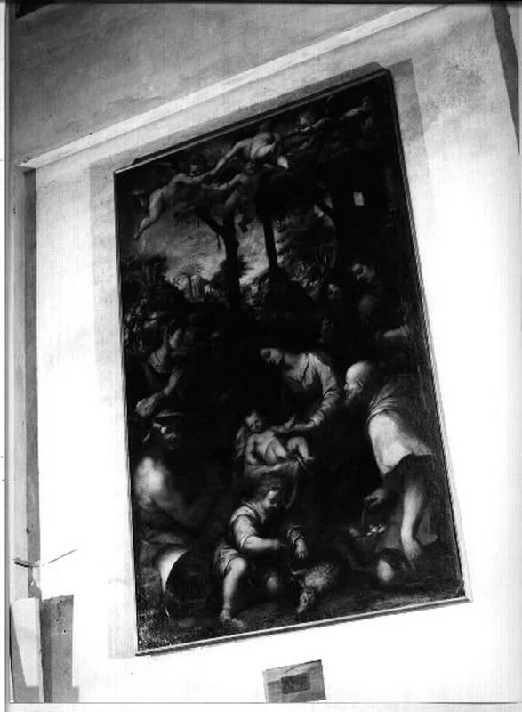 Giovanni Battista Paggi 153 natività di Gesù Genova attribuito