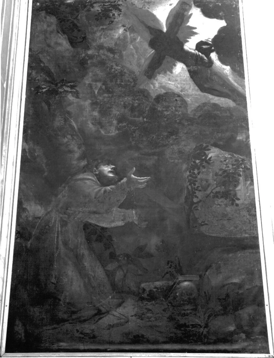 Giovanni Battista Paggi 158 San Francesco d'Assisi riceve le stimmate Loano, Savona