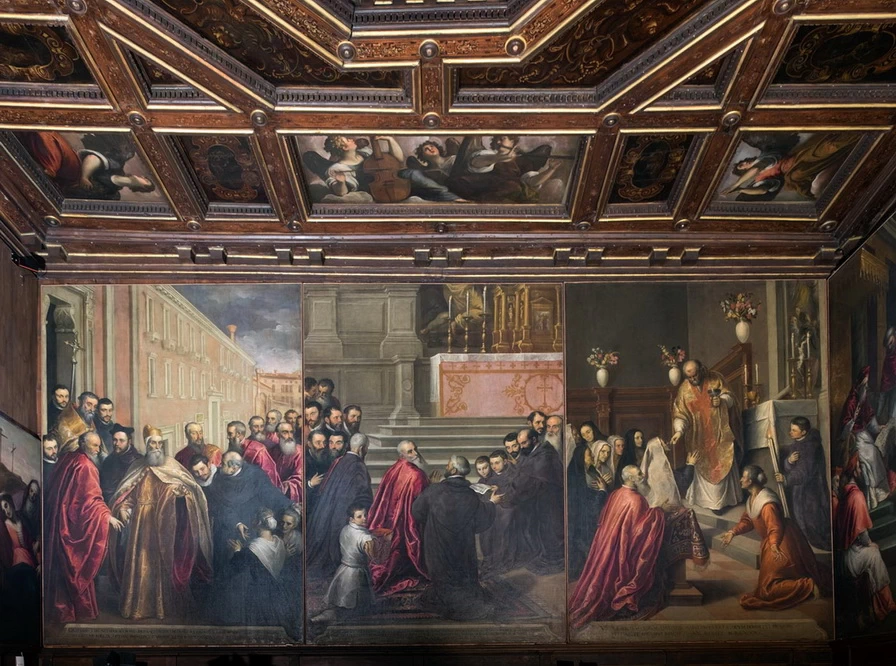 Interno dell'Oratorio dei Crocifissi - Venezia