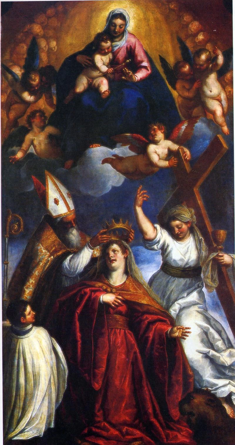 Negretti J. primo quarto sec. XVII, San Magno incorona Venezia